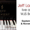Jeff Lashway Live at the WJS Jazz Brunch September 23 and November 11
