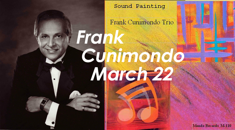 Frank Cunimondo at the WJS Jazz Brunch March 22